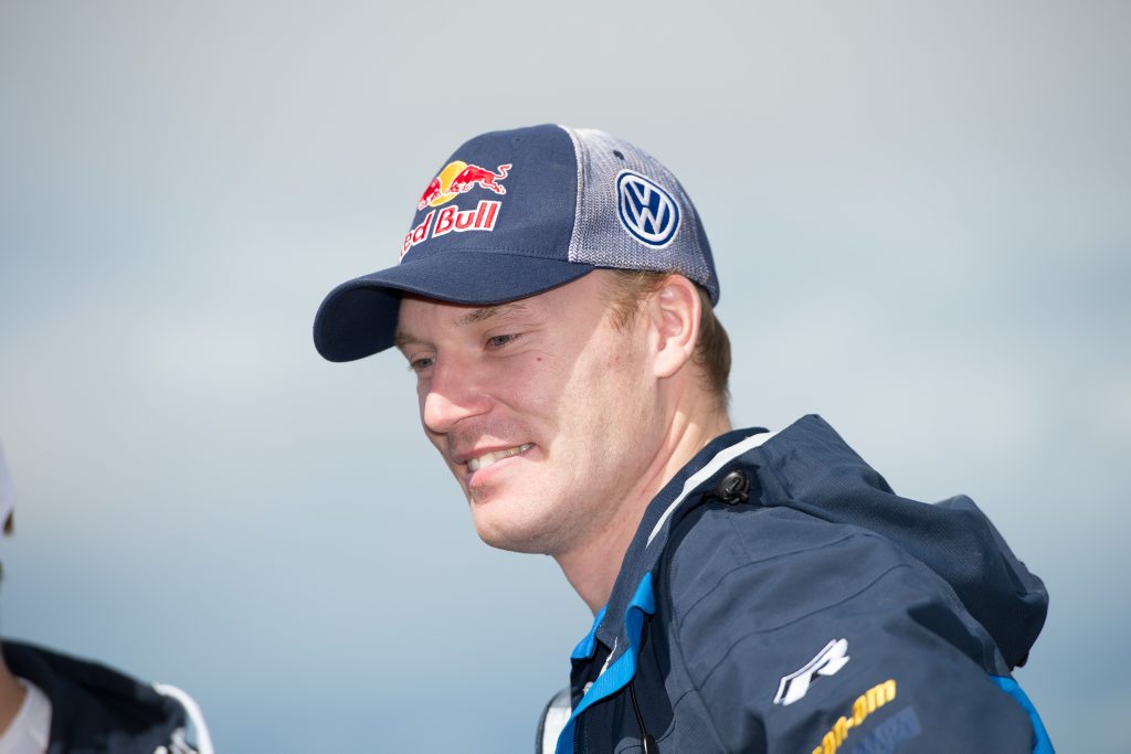WRC coateshire Rally drivers at sealy lookout. Mikko Hirvonen. 08 September 2014. Photo Trevor Veale / Coffs Coast Advocate WRC coateshire Rally drivers at sealy lookout. Mikko Hirvonen. 08 September 2014. Photo Trevor Veale / Coffs Coast Advocate