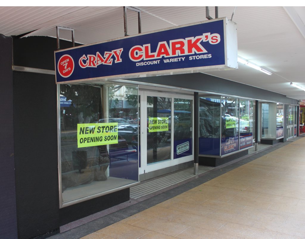 Former Crazy Clark’s site in spruceup for new tenants Morning Bulletin