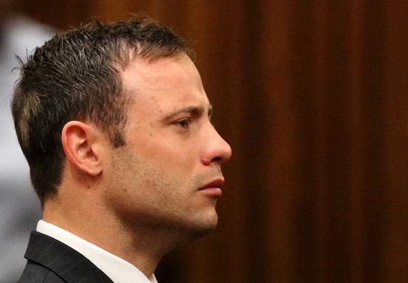 As Pistorius stood impassively in the dock with his hands folded in front of him, Judge Thokozile Masipa read out her verdict, which could carry a sentence of up to 15 years in prison. As Pistorius stood impassively in the dock with his hands folded in front of him, Judge Thokozile Masipa read out her verdict, which could carry a sentence of up to 15 years in prison.