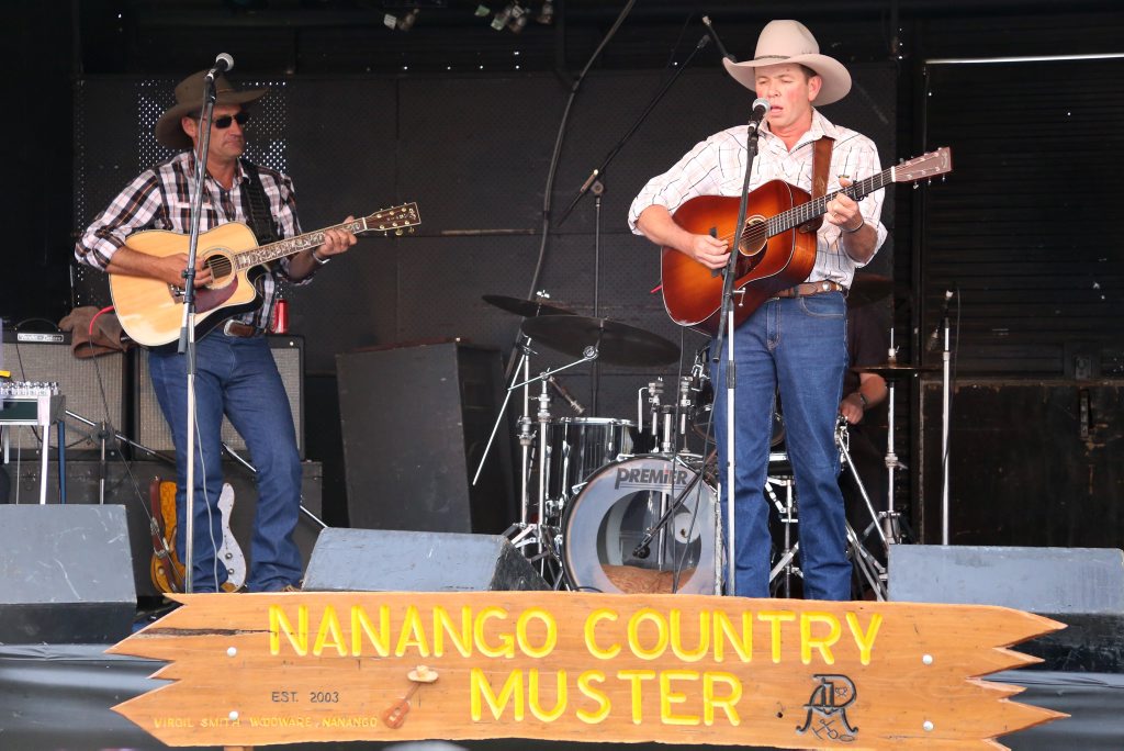Muster veteran Dean Perrett took to the stage on Saturday afternoon. Muster veteran Dean Perrett took to the stage on Saturday afternoon.