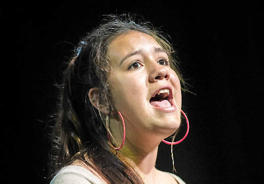 ON SONG: Ella Maitland performs in the modern vocal solo – song from musical theatre at the Gladstone Eisteddfod session on Sunday. ON SONG: Ella Maitland performs in the modern vocal solo – song from musical theatre at the Gladstone Eisteddfod session on Sunday.