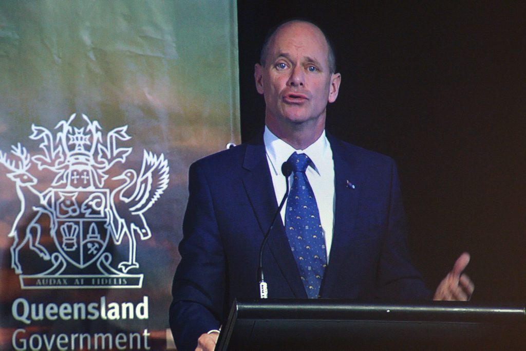 Honorable Campbell Newman MP, Premier of Queensland in Noosa for the Destination Q conference. Photo: John McCutcheon / Sunshine Coast Daily Honorable Campbell Newman MP, Premier of Queensland in Noosa for the Destination Q conference. Photo: John McCutcheon / Sunshine Coast Daily