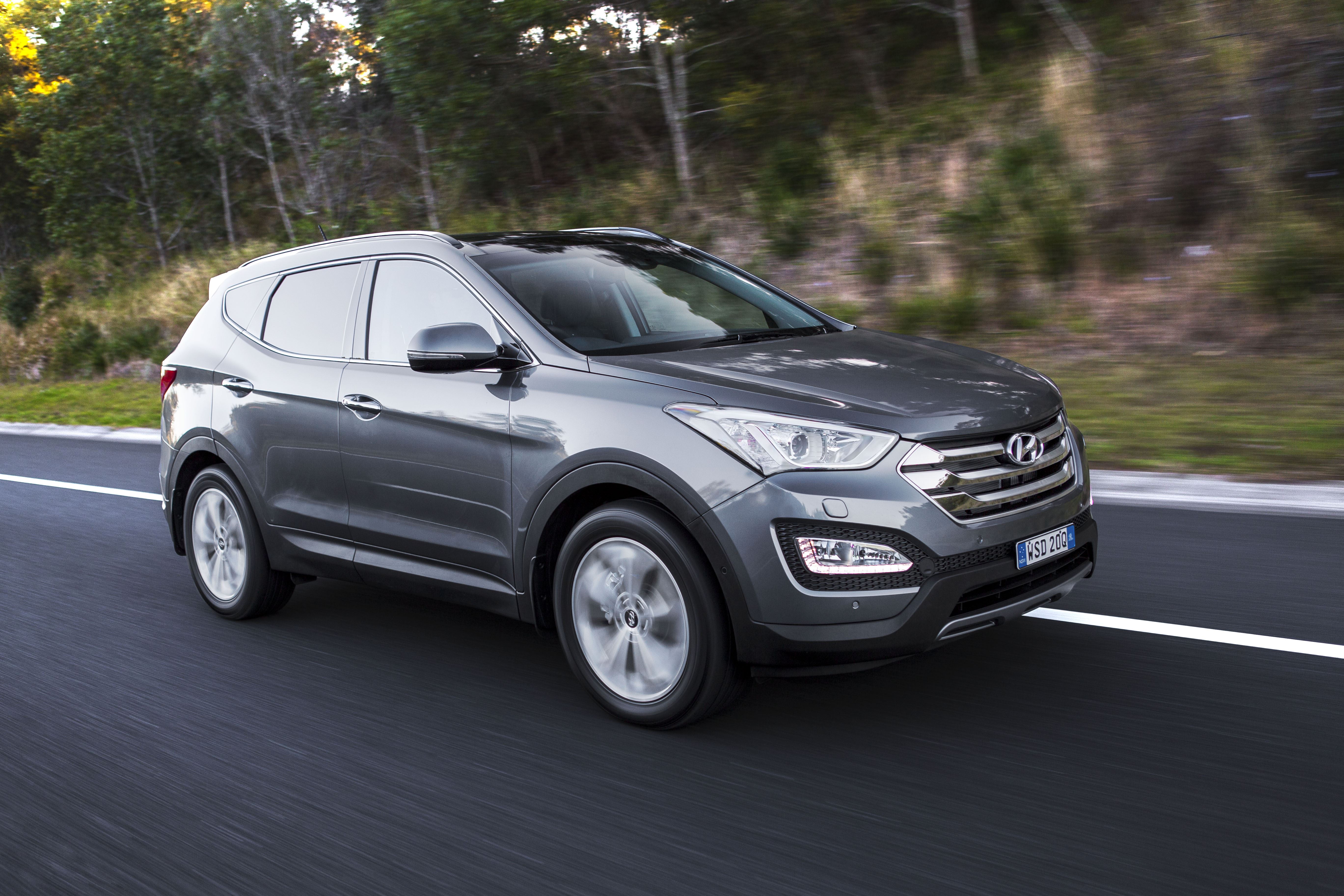 The 2015 Hyundai Santa Fe. The 2015 Hyundai Santa Fe.