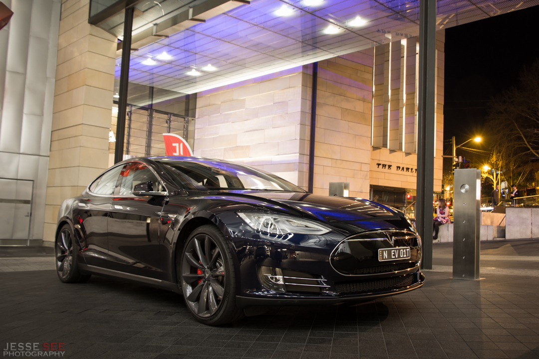 The 2014 Tesla Model S P85. The 2014 Tesla Model S P85.