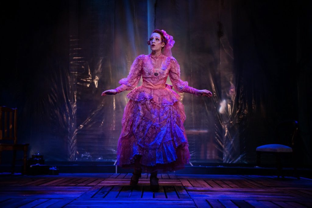 Helen Christinson plays Nora in A Doll's House at La Boite's roundhouse theatre during Brisbane Festival 2014. Pic: Contributed Helen Christinson plays Nora in A Doll's House at La Boite's roundhouse theatre during Brisbane Festival 2014. Pic: Contributed