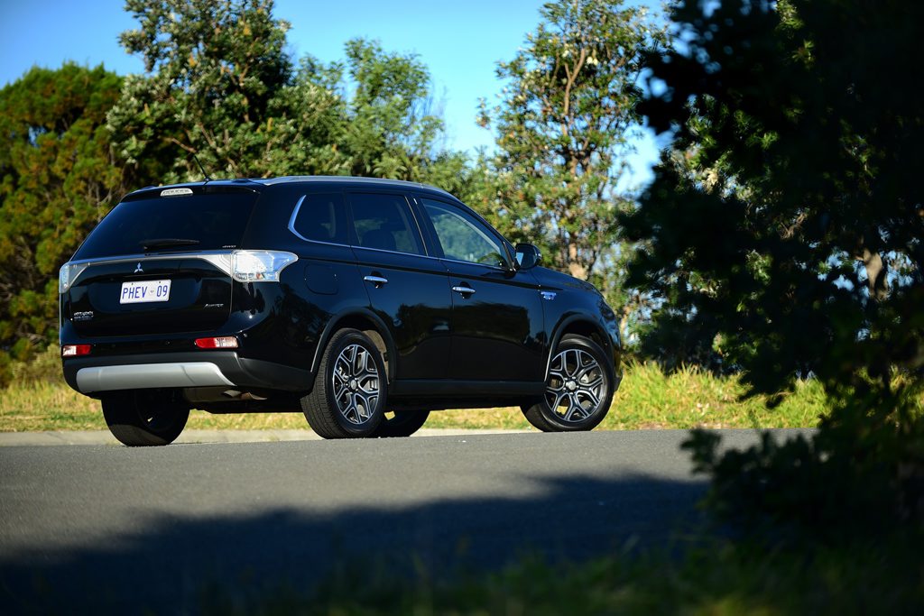 The Mitsubishi Outlander PHEV Aspire. The Mitsubishi Outlander PHEV Aspire.