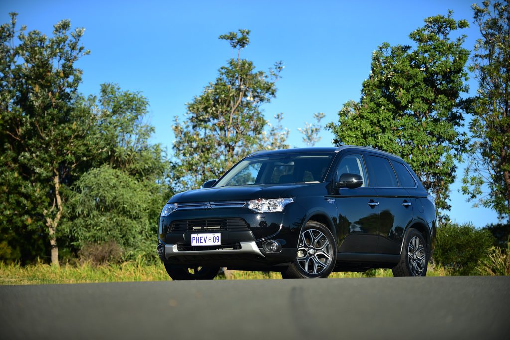 The Mitsubishi Outlander PHEV Aspire. The Mitsubishi Outlander PHEV Aspire.