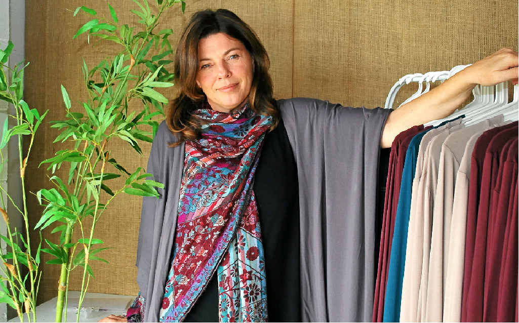 A PROSPEROUS LIFE: Portrait of the designer by Megan Kinninment and clothes by David Hauserman A PROSPEROUS LIFE: Portrait of the designer by Megan Kinninment and clothes by David Hauserman