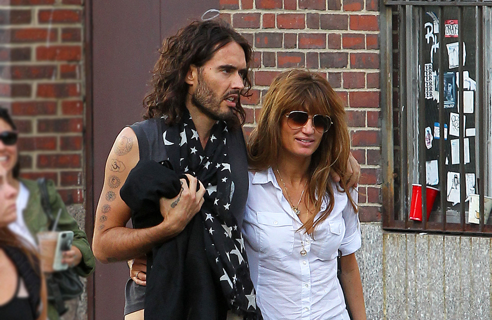 Russell Brand and Jemima Khan Russell Brand and Jemima Khan
