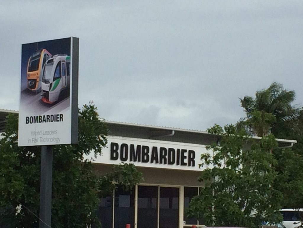 Bombardier Transportation plans to downsize and close its factory in Maryborough's March St. Bombardier Transportation plans to downsize and close its factory in Maryborough's March St.