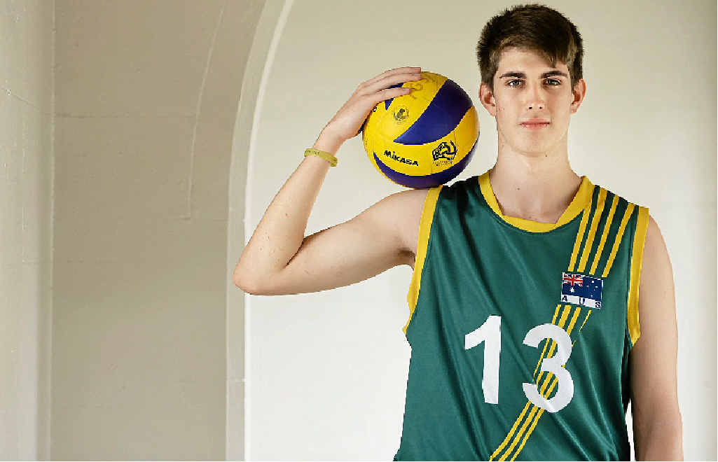 TESTING TRIP: Ipswich Grammar School student Tom Wheeler is looking to further his representative volleyball career playing in Bahrain. TESTING TRIP: Ipswich Grammar School student Tom Wheeler is looking to further his representative volleyball career playing in Bahrain.