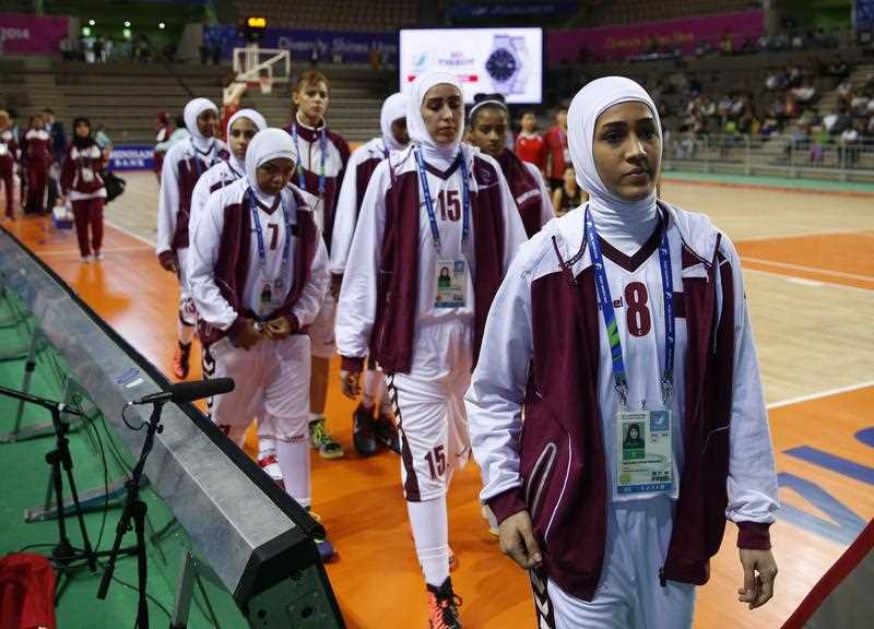 Qatar and the Olympic Council of Asia (OCA) hit out at the International Basketball Federation (FIBA) rule which bans all headwear on safety grounds. Qatar and the Olympic Council of Asia (OCA) hit out at the International Basketball Federation (FIBA) rule which bans all headwear on safety grounds.