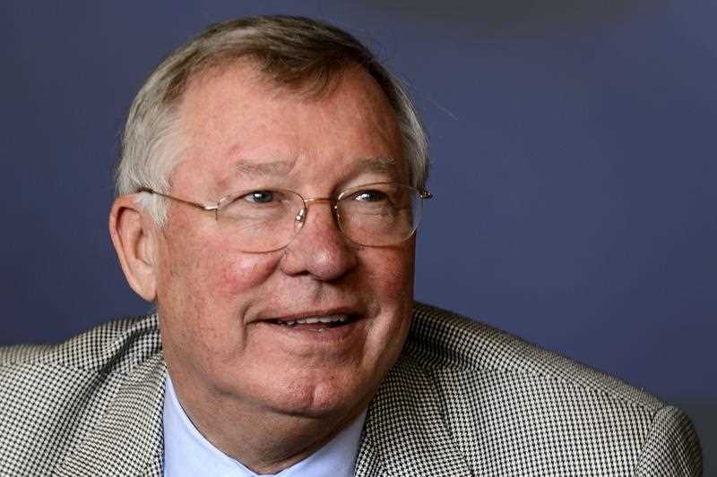 UEFA Coaching Ambassador Sir Alex Ferguson attends a press conference following a two-day meeting of the UEFA Elite Club Coaches Forum on September 4, 2014 in Nyon. UEFA Coaching Ambassador Sir Alex Ferguson attends a press conference following a two-day meeting of the UEFA Elite Club Coaches Forum on September 4, 2014 in Nyon.