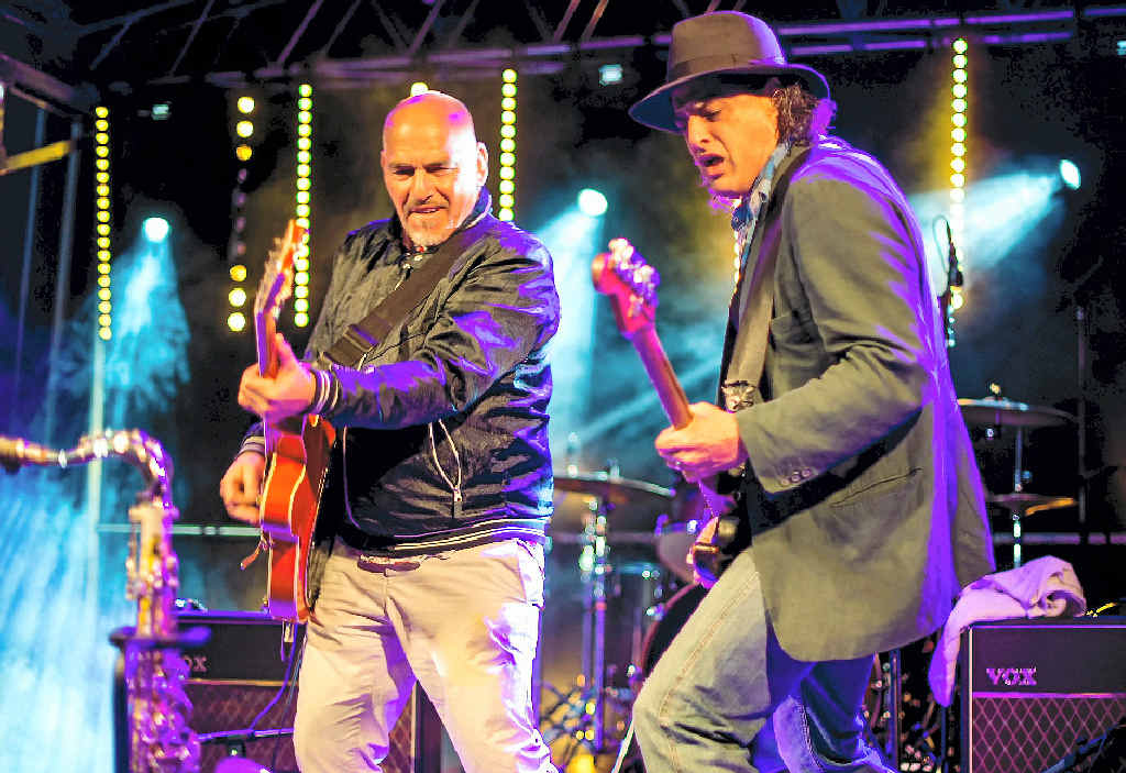 Joe Camilleri and Claude Carranza from The Black Sorrows are heading to Hervey Bay for a concert. Joe Camilleri and Claude Carranza from The Black Sorrows are heading to Hervey Bay for a concert.