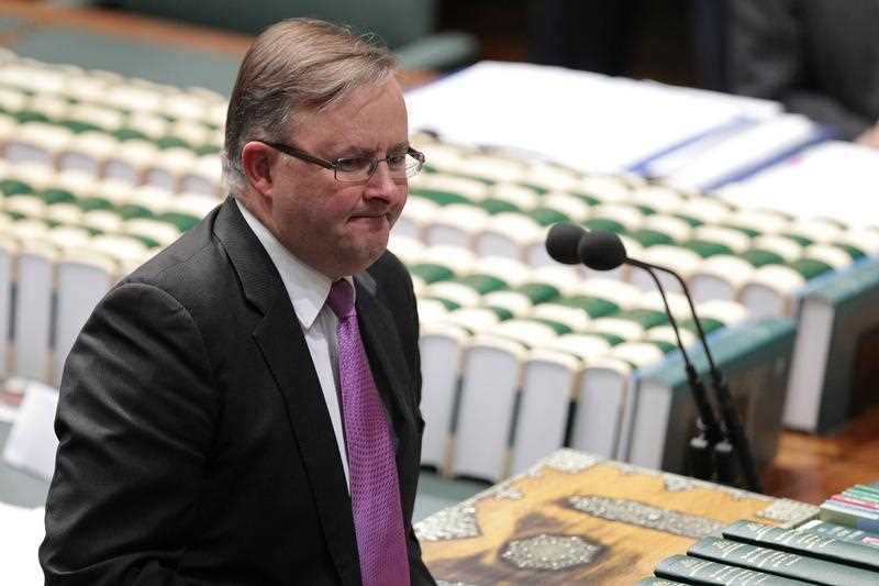 Shadow Minister for Infrastructure and Transport Anthony Albanese during House of Representatives question time at Parliament House in Canberra, Wednesday, Sept. 24, 2014. Shadow Minister for Infrastructure and Transport Anthony Albanese during House of Representatives question time at Parliament House in Canberra, Wednesday, Sept. 24, 2014.