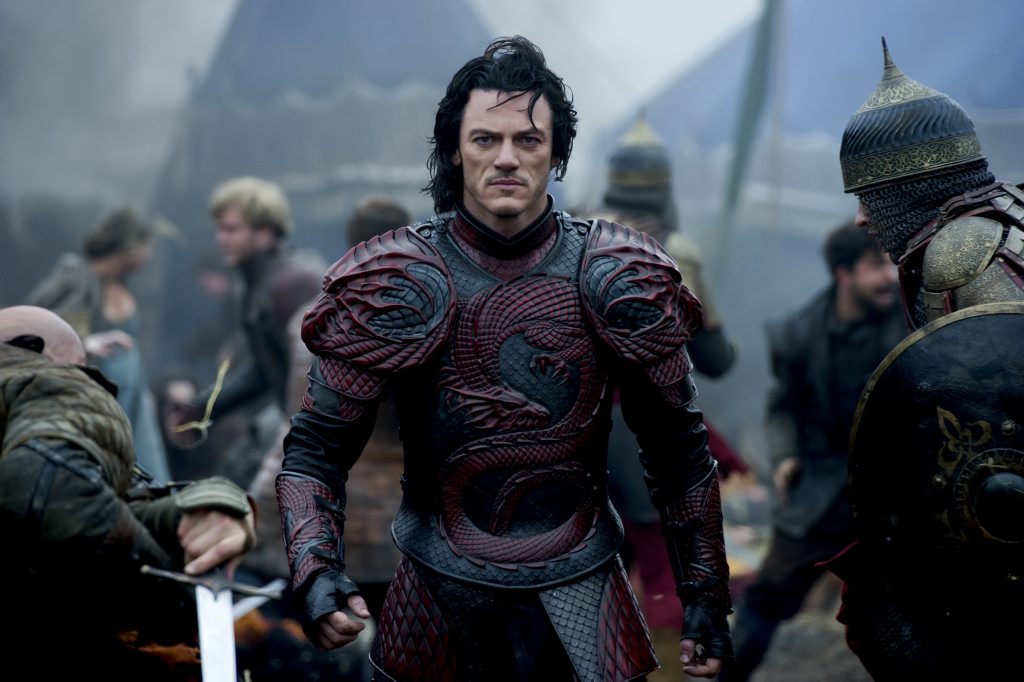 Luke Evans as Vlad the Impaler in Dracula Untold. Luke Evans as Vlad the Impaler in Dracula Untold.