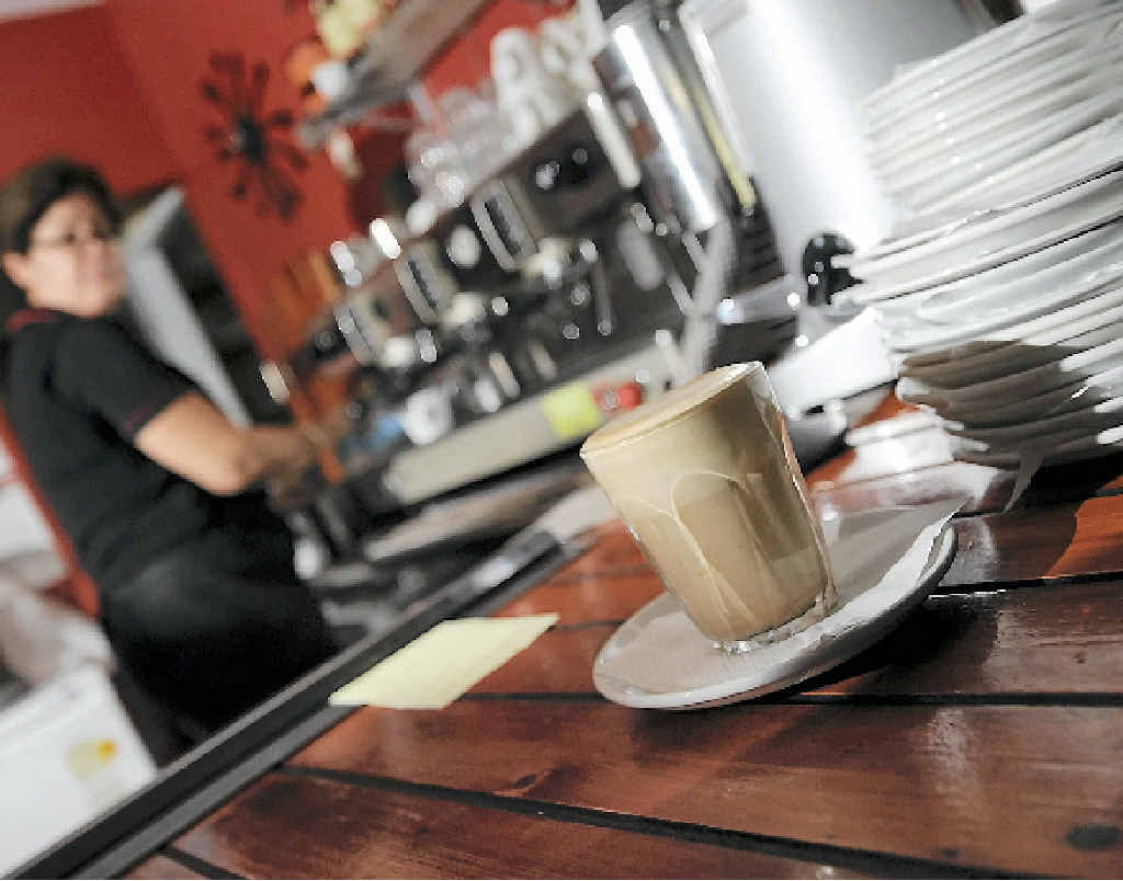 This is how coffee should be consumed, according to Johno. This is how coffee should be consumed, according to Johno.