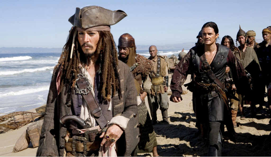 AIRLIE TRIP: Johnny Depp, who plays Jack Sparrow, has confirmed he’ll star in the fifth Pirates of the Caribbean movie. AIRLIE TRIP: Johnny Depp, who plays Jack Sparrow, has confirmed he’ll star in the fifth Pirates of the Caribbean movie.