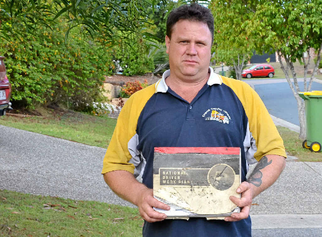 NASTY SHOCK: Truck driver Aaron Tunnah received a $10,000 fine for a critical risk fatigue breach. NASTY SHOCK: Truck driver Aaron Tunnah received a $10,000 fine for a critical risk fatigue breach.