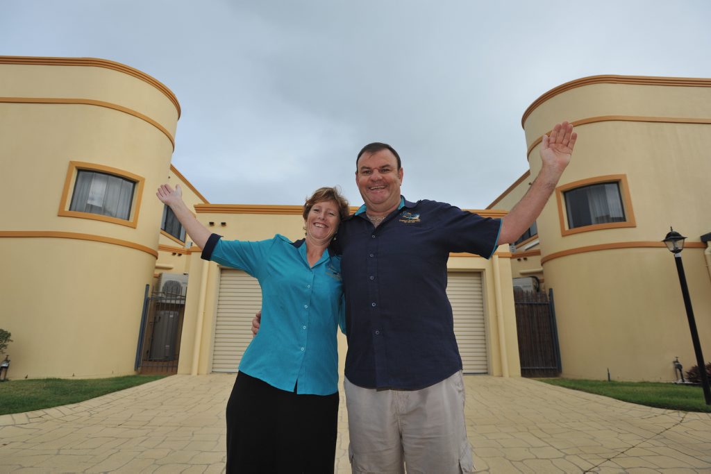The Grange Resort, Urangan - managers Peter and Belinda Butler. The Grange Resort, Urangan - managers Peter and Belinda Butler.