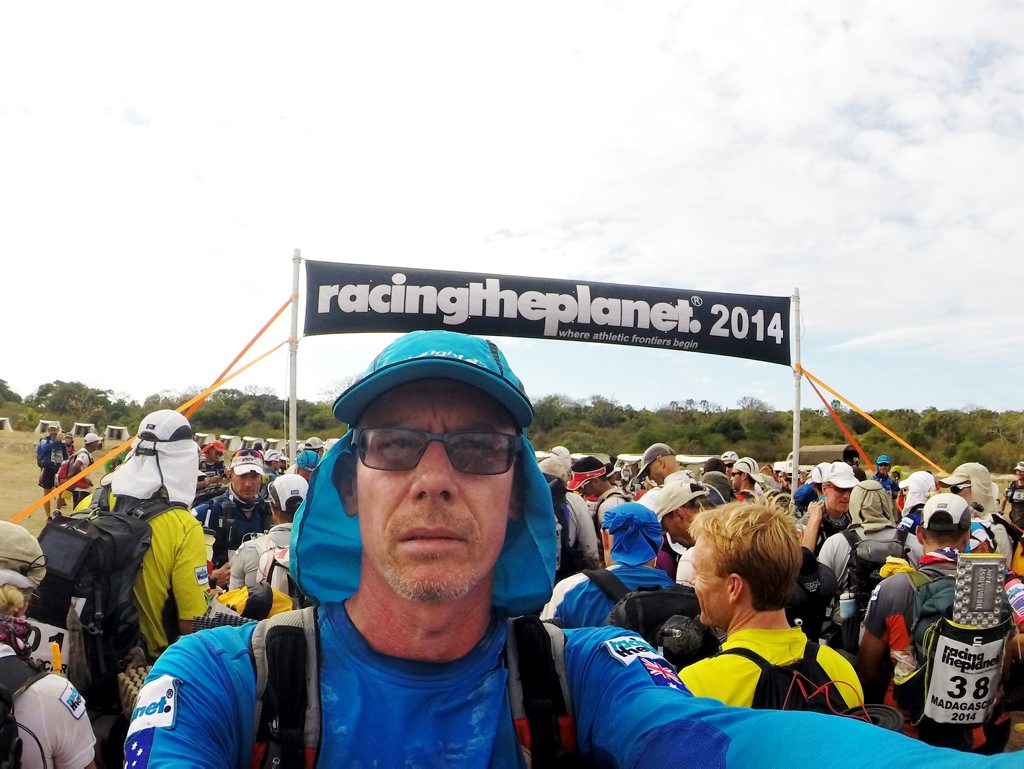 Kevin Swanepoel from Rockhampton during Racing The Planet Madagascar 2014. Photo Contributed Kevin Swanepoel from Rockhampton during Racing The Planet Madagascar 2014. Photo Contributed