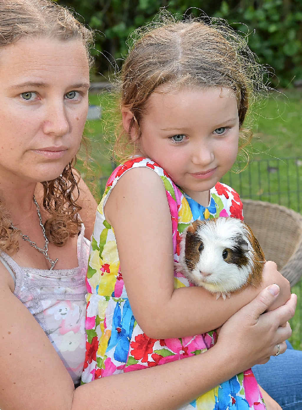 STOP MAULING: Rebekah Barber with her daughter Amelia Schultz, 5, is calling on the council to do something about a vicious rogue dog. STOP MAULING: Rebekah Barber with her daughter Amelia Schultz, 5, is calling on the council to do something about a vicious rogue dog.