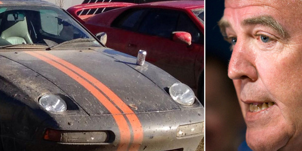Jeremy Clarkson says he tweeted this photo of the car - which appears to have no number plates - that's at the centre of the Argentina controversy. Jeremy Clarkson says he tweeted this photo of the car - which appears to have no number plates - that's at the centre of the Argentina controversy.