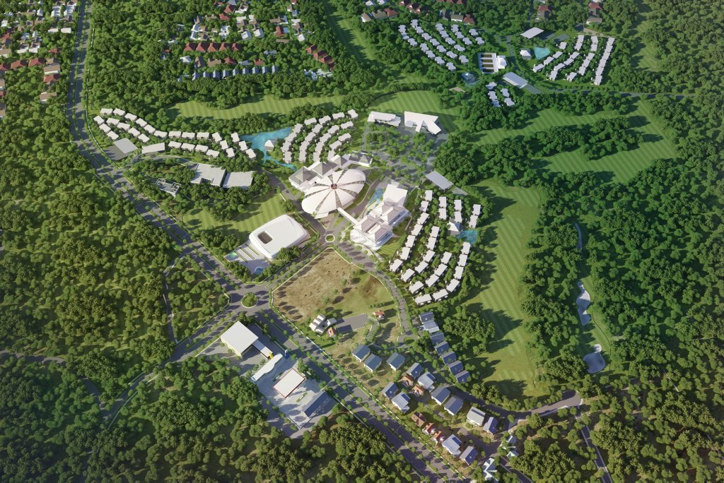 Shots of the Dusit Thani Brookwater Golf and Spa Resort that will be built overlooking Brookwater Golf Course. Photo: Contributed Shots of the Dusit Thani Brookwater Golf and Spa Resort that will be built overlooking Brookwater Golf Course. Photo: Contributed