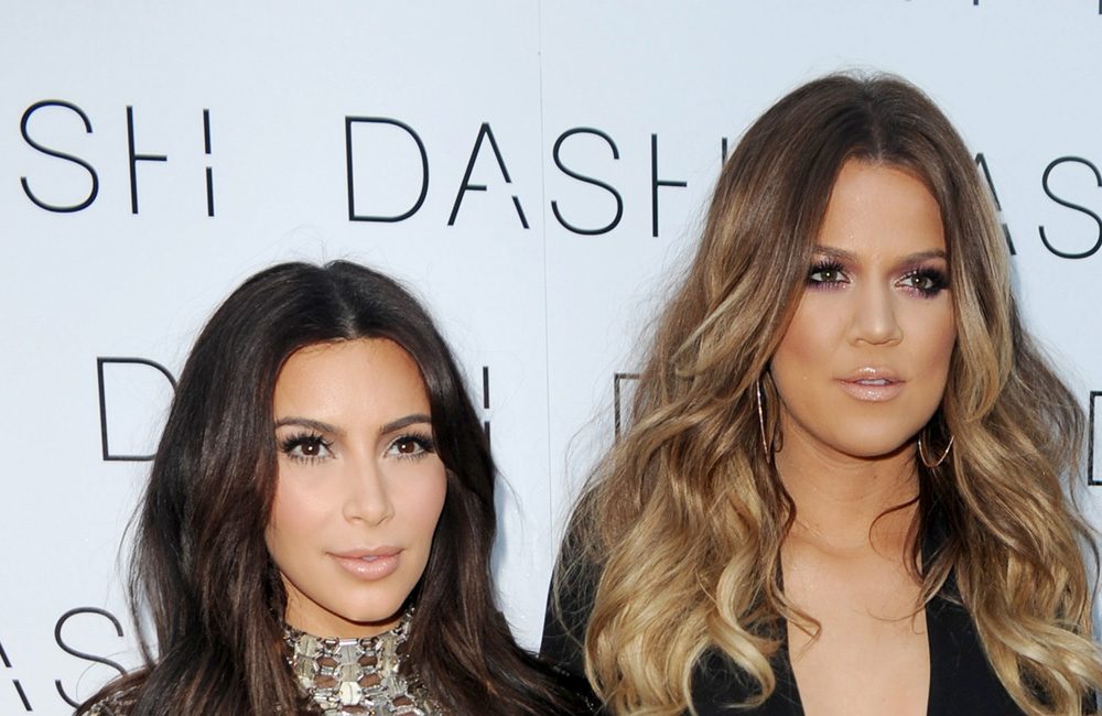 Kim Kardashian West and Khloé Kardashian Kim Kardashian West and Khloé Kardashian