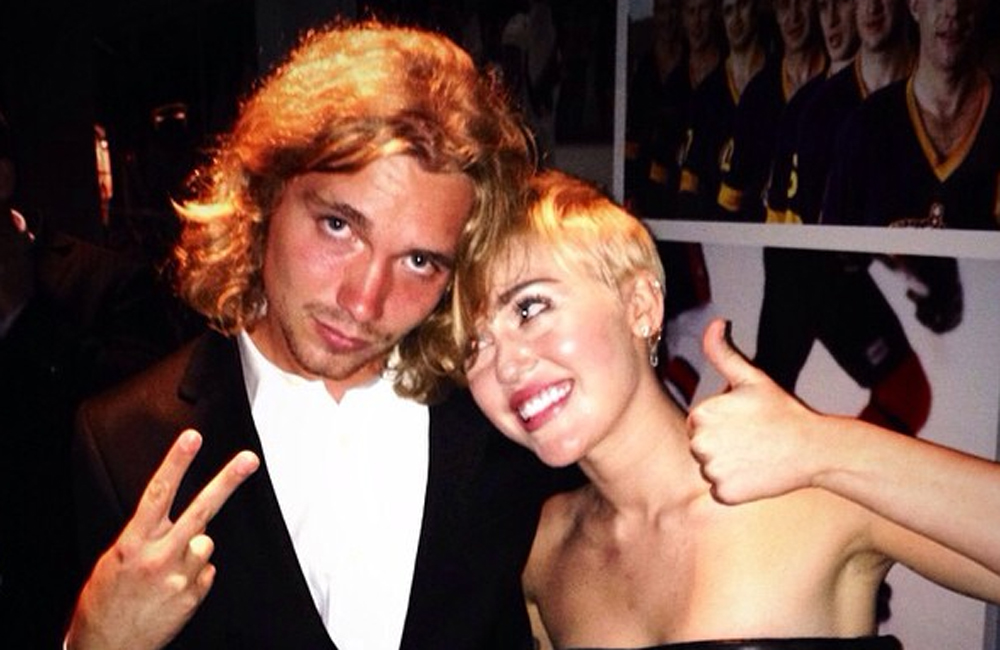 Jesse Helt and Miley Cyrus Jesse Helt and Miley Cyrus