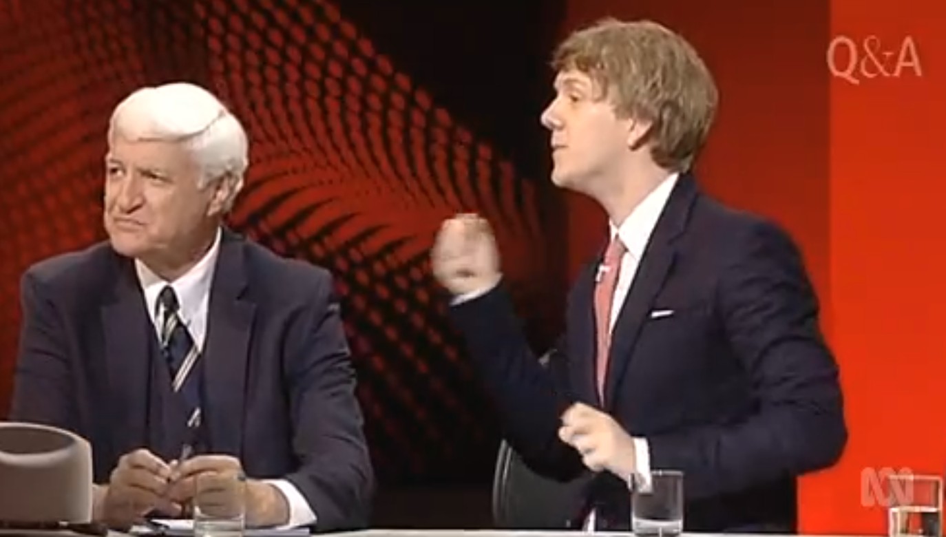 Josh Thomas slams Bob Katter on Q&A; in relation to gay comments. Josh Thomas slams Bob Katter on Q&A; in relation to gay comments.