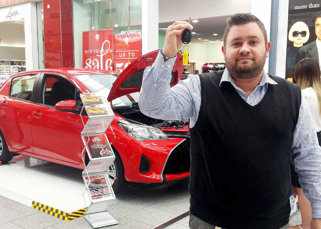 DRIVING DEMAND: Llewellyn Motors business development manager Matthew Taylor-Farrington at the dealership’s outlet at Orion Springfield Central. DRIVING DEMAND: Llewellyn Motors business development manager Matthew Taylor-Farrington at the dealership’s outlet at Orion Springfield Central.
