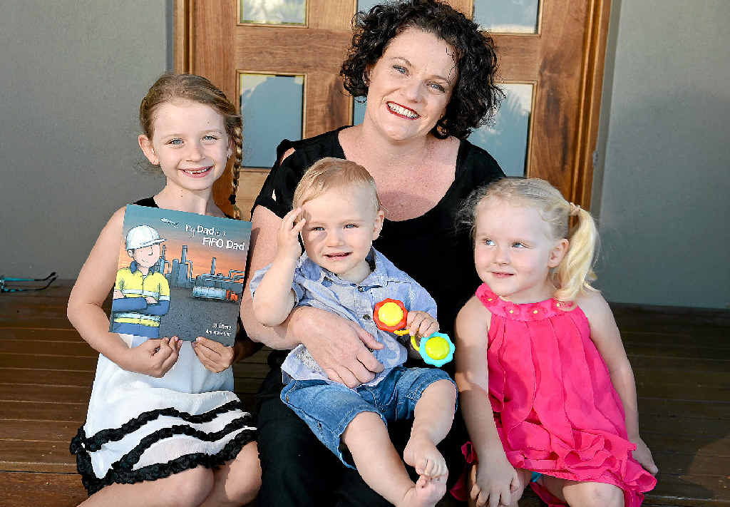 FAMILY READ: New children’s book author Jo Emery with her children Sahskia, 7, Grayson, 11 months, and Ahnika, 3. FAMILY READ: New children’s book author Jo Emery with her children Sahskia, 7, Grayson, 11 months, and Ahnika, 3.