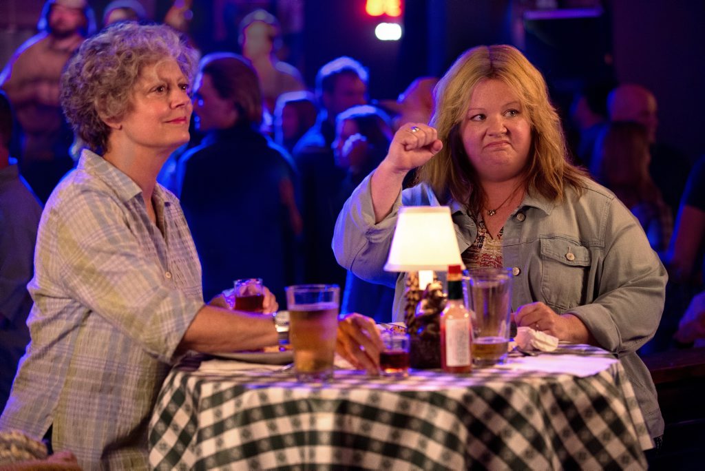 Susan Sarandon and Melissa McCarthy in a scene from Tammy. Susan Sarandon and Melissa McCarthy in a scene from Tammy.
