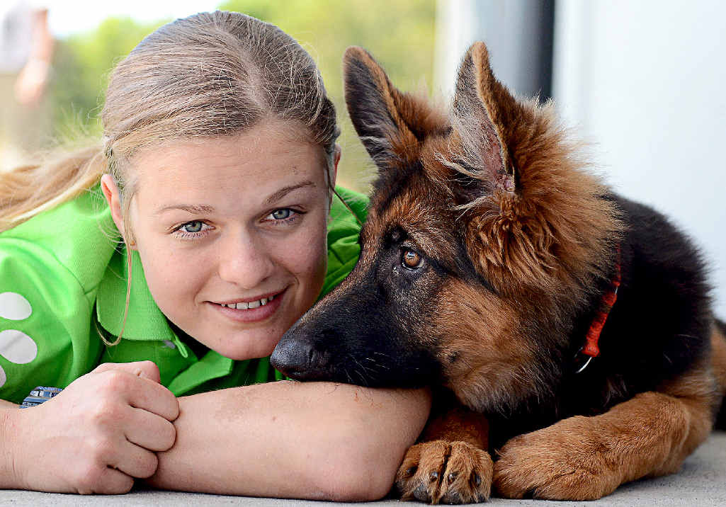 Sophie Thomson from PETstock Ballina with her puppy Cleopatra invite people to be part of their Australia’s Cutest Dog competition. Sophie Thomson from PETstock Ballina with her puppy Cleopatra invite people to be part of their Australia’s Cutest Dog competition.