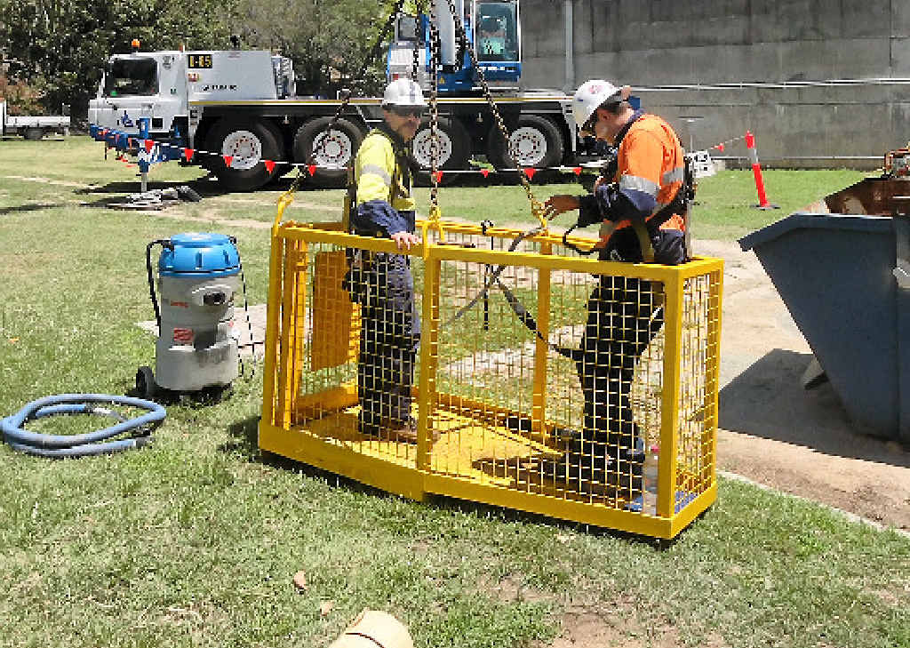 BUILT UP: Workers on the Aurecon job find novel solutions to clients’ challenges. BUILT UP: Workers on the Aurecon job find novel solutions to clients’ challenges.