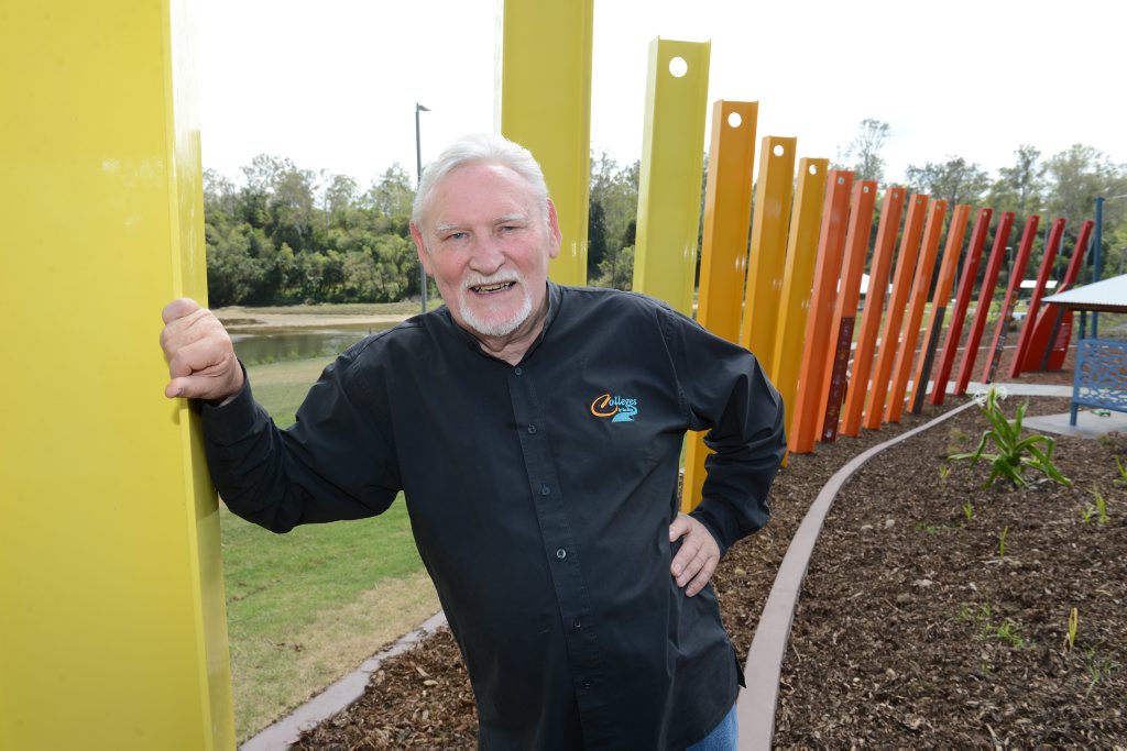 REVIVAL: Colleges Crossing Recreation Reserve had its official re-opening after flood damage in 2011 and 2013, and Colleges by the River cafe owner Mike D’Arcy is delighted. REVIVAL: Colleges Crossing Recreation Reserve had its official re-opening after flood damage in 2011 and 2013, and Colleges by the River cafe owner Mike D’Arcy is delighted.