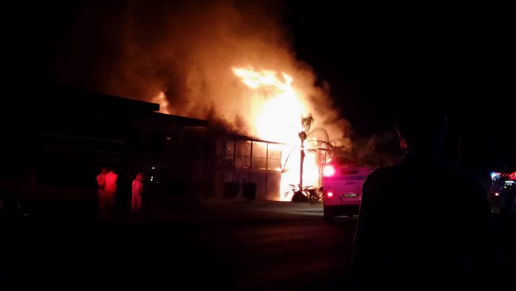 The unit block explosion at Owen St, Ballina on Friday, October 10. The unit block explosion at Owen St, Ballina on Friday, October 10.