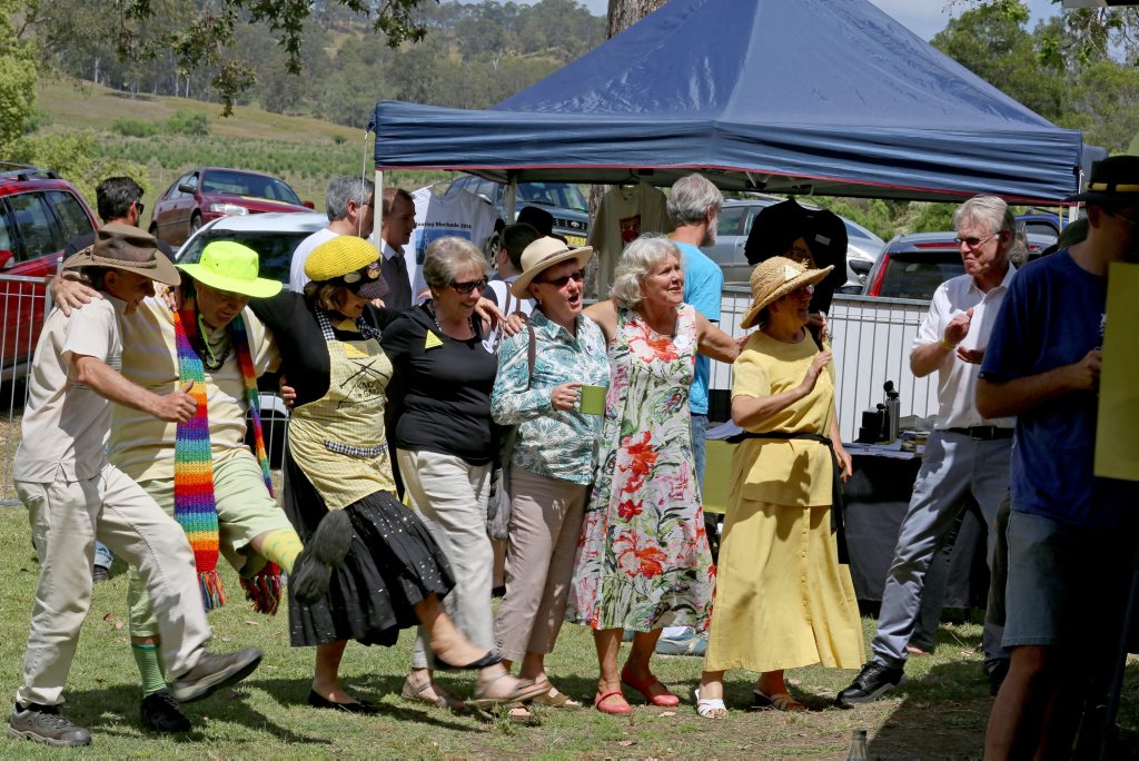 Gasfield free declaration day celebrations. Gasfield free declaration day celebrations.