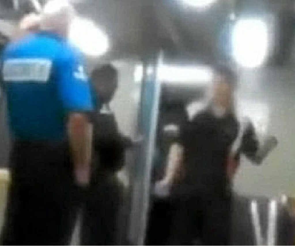 FOOTAGE: A screenshot from the video on YouTube. FOOTAGE: A screenshot from the video on YouTube.