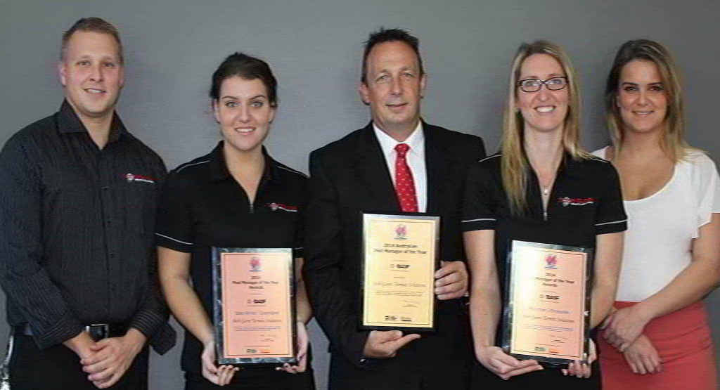 TEAM EFFORT: Bob Gunn Termite Solutions was judged 2014 Australian Pest Manager of the Year at the Australian Pest Managers Association national conference. TEAM EFFORT: Bob Gunn Termite Solutions was judged 2014 Australian Pest Manager of the Year at the Australian Pest Managers Association national conference.