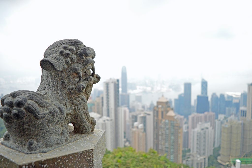 The view from The Peak at Hong Kong. Photo: Megan Mackander The view from The Peak at Hong Kong. Photo: Megan Mackander