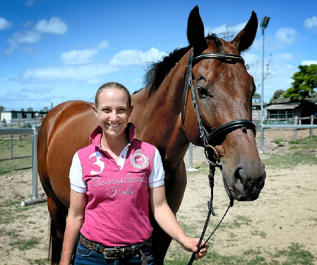 TRAGIC DEATH: Carly-Mae Pye in a file photo taken at her Alton Downs property. TRAGIC DEATH: Carly-Mae Pye in a file photo taken at her Alton Downs property.