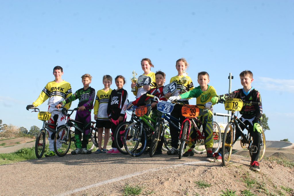 BMX riders represent the region Central Telegraph