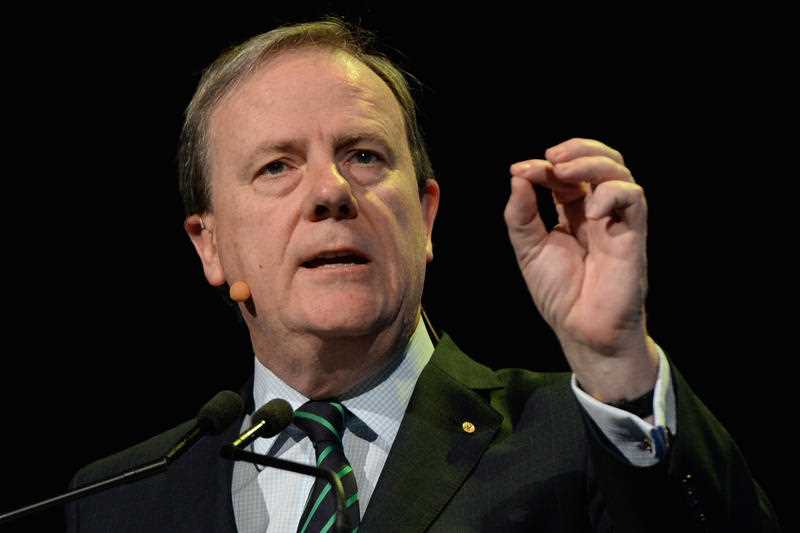 Former federal treasurer Peter Costello delivers a keynote address to the NSW Property Council in Sydney, Wednesday, Sept. 17, 2014. Former federal treasurer Peter Costello delivers a keynote address to the NSW Property Council in Sydney, Wednesday, Sept. 17, 2014.