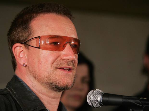 U2 frontman Bono U2 frontman Bono