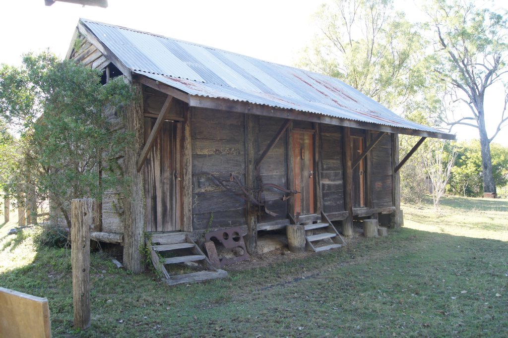 The wooden bunkhouse the Allen brothers once slept in at the back of the family homestead, forms part of the Kookaburra Park eco-village. Photo Contributed The wooden bunkhouse the Allen brothers once slept in at the back of the family homestead, forms part of the Kookaburra Park eco-village. Photo Contributed