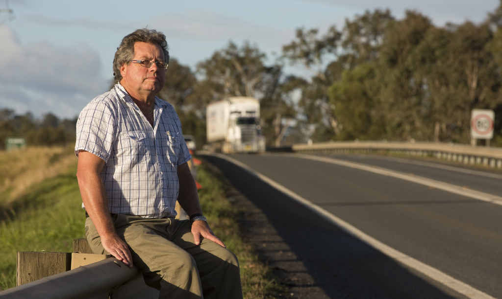 ONE PATIENT AT A TIME: Dr Ray Jones drove to the scene of the Cowper bus crash on October 20, 1989, to do what he could to help. ONE PATIENT AT A TIME: Dr Ray Jones drove to the scene of the Cowper bus crash on October 20, 1989, to do what he could to help.