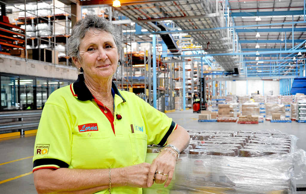 DEDICATION: Lorna Tucker retired after 18 years and one month working at the Big W Distribution Centre. She was farewelled on Friday with a large gathering of her colleagues sad to see her go. DEDICATION: Lorna Tucker retired after 18 years and one month working at the Big W Distribution Centre. She was farewelled on Friday with a large gathering of her colleagues sad to see her go.