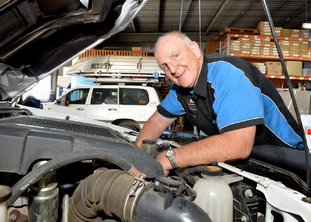 Derek Davis, of Mackay firm Ezy Mechanical, believes motor vehicle owners like dealing with locally-operated businesses they can trust. Derek Davis, of Mackay firm Ezy Mechanical, believes motor vehicle owners like dealing with locally-operated businesses they can trust.